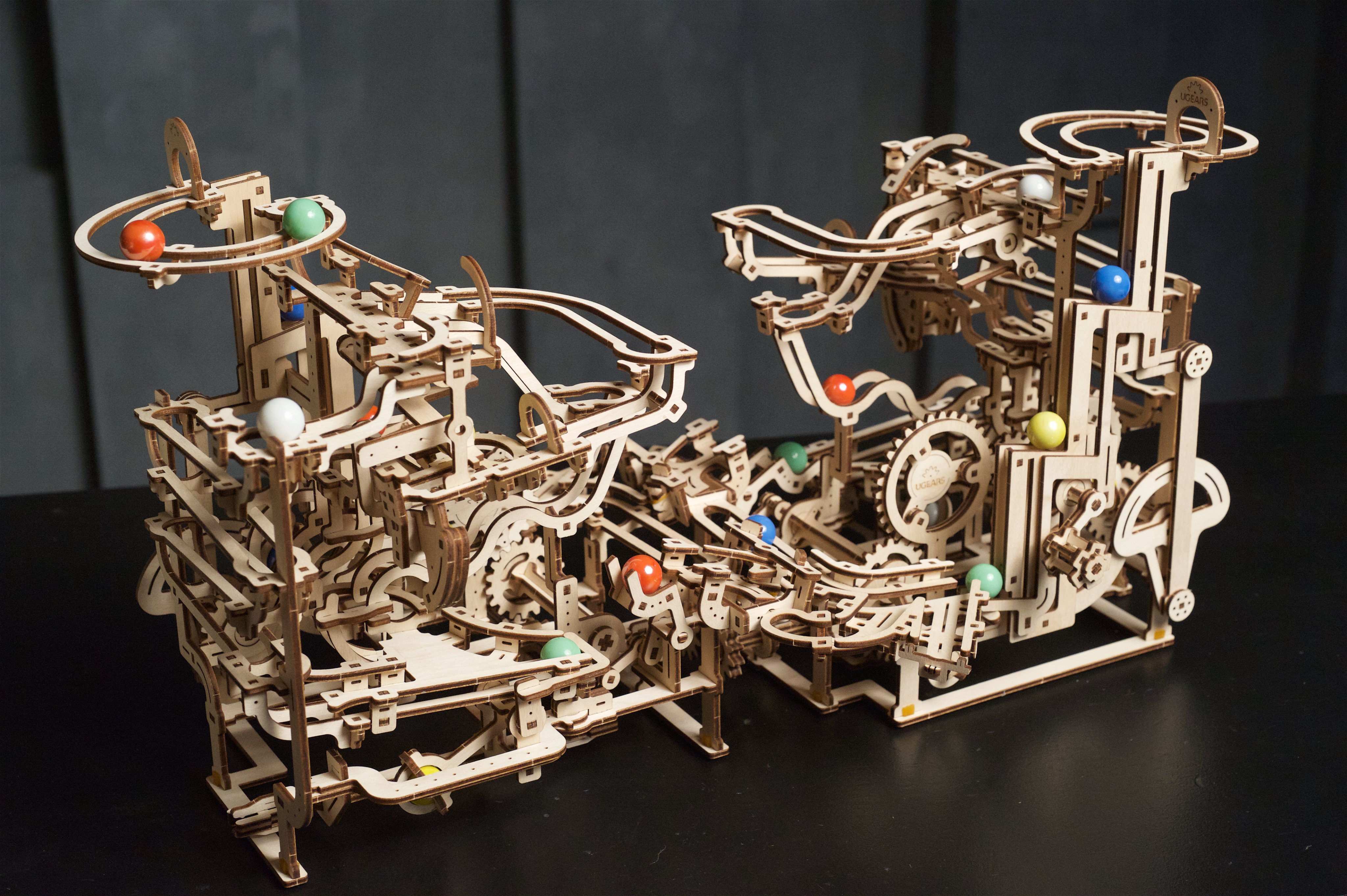 UGEARS on Twitter "NEWEST! Ugears presents the Marble Run Tiered Hoist! This unique entrant in