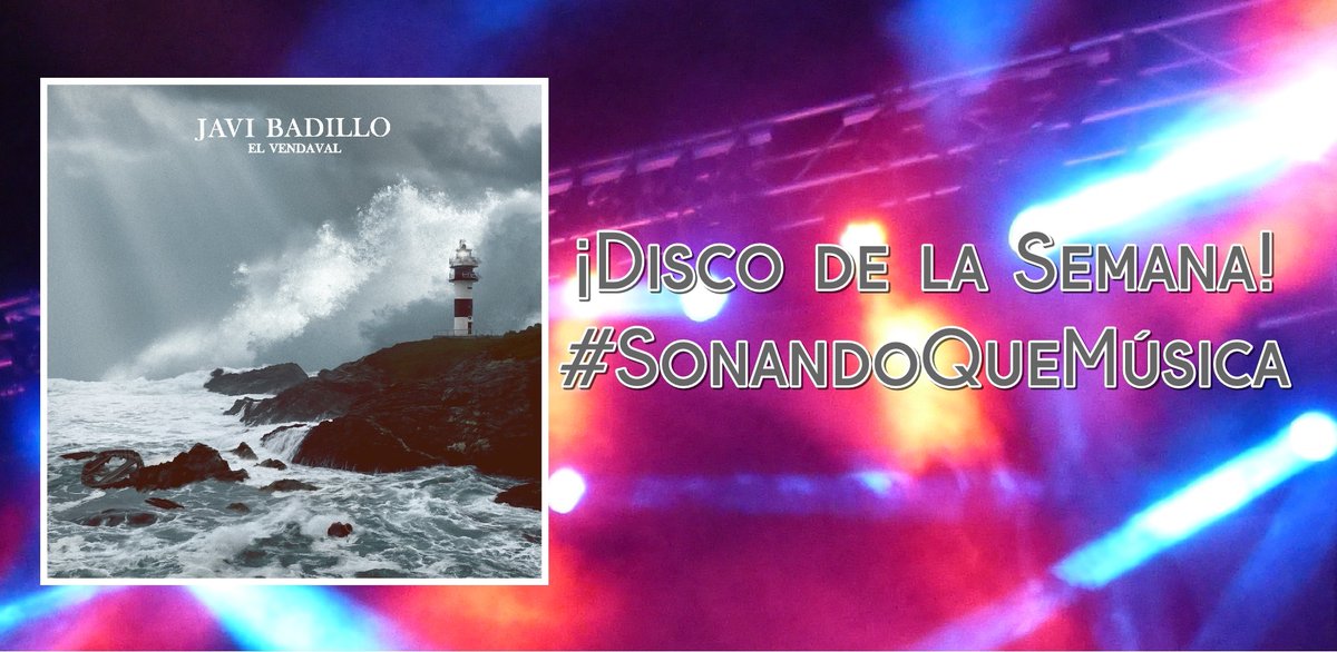 Chanoft's tweet photo. El nuevo disco de @javi_badillo titulado "El Vendaval", #DiscodelaSemana en el grupo sobre música de #Facebook #SonandoQueMúsica 
Entra, conoce, escucha y disfruta.
https://t.co/EJJGxUjKjC https://t.co/pVom1yOATB