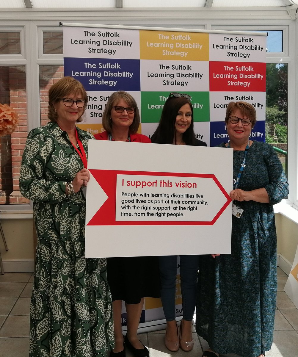 Amazing colleagues supporting the Suffolk  Learning Disability Strategy <a href="/aceanglia/">Ace Anglia</a> <a href="/scottwendyjane/">Wendy Scott</a> <a href="/NSFTtweets/">NSFT mental health</a>