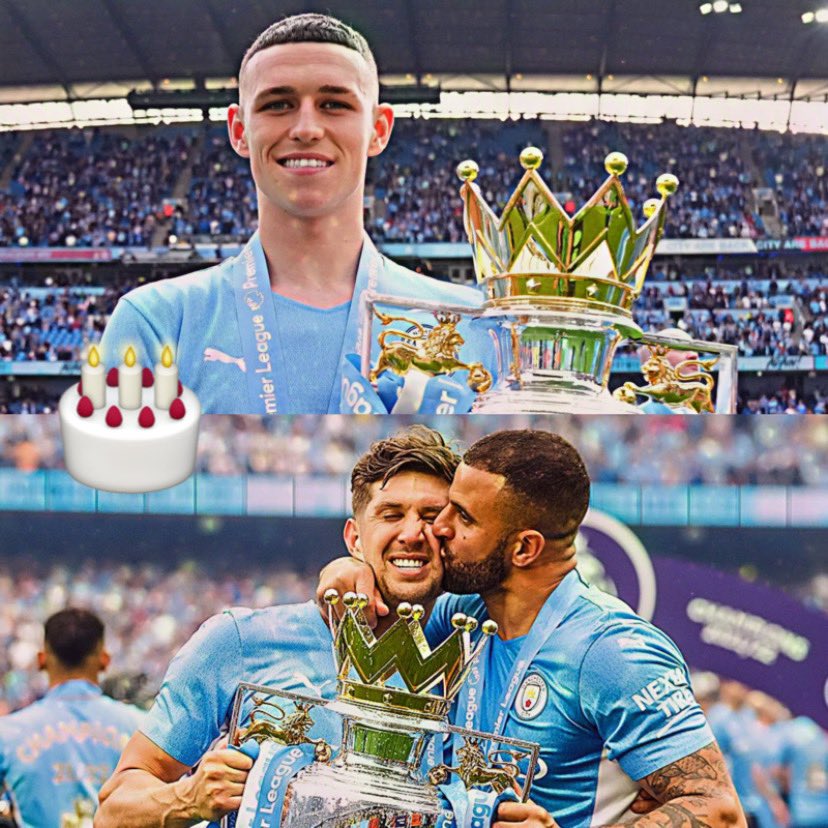 Happy Birthday to Phil Foden, John Stones and Kyle Walker! 