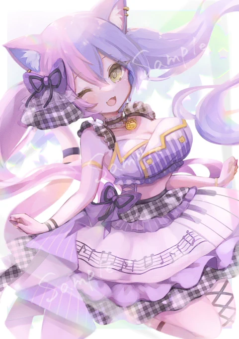#今月描いた絵を晒そう
依頼絵は2枚でした🙌 
