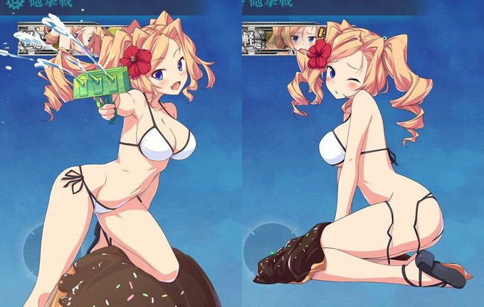 水着ホノルルちゃん中破のお尻の下の空間に仰向けヘッドスライディングしてそのまま顔をお尻で圧迫してほしい 