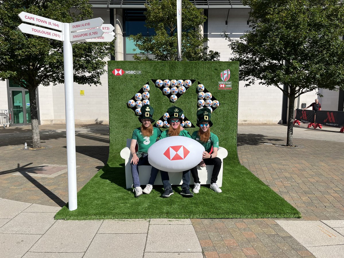 Buzzing for the <a href="/HSBC_Sport/">HSBC Sport</a> London 7s #HSBC7s #London7s