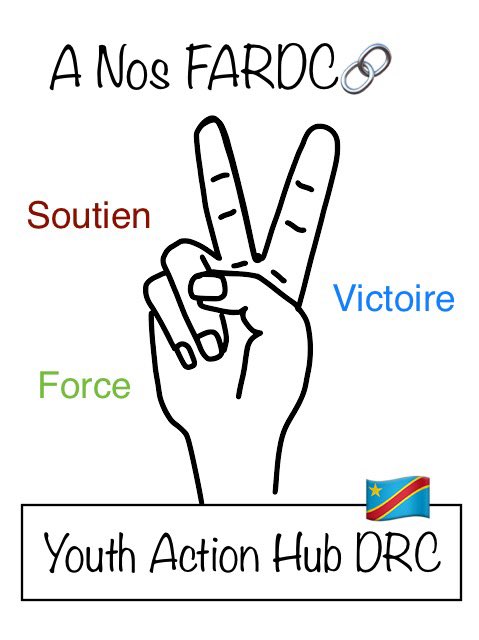 yahdrc's tweet photo. S T O P ⛔️ W A R
We @yahdrc 🇨🇩 are sending prayers to all our FARDC and Brothers &amp; Sisters in the Eastern DRC. 
#Peace_In_DRC
#Stand_With_FARDC https://t.co/HBhdidLpfc