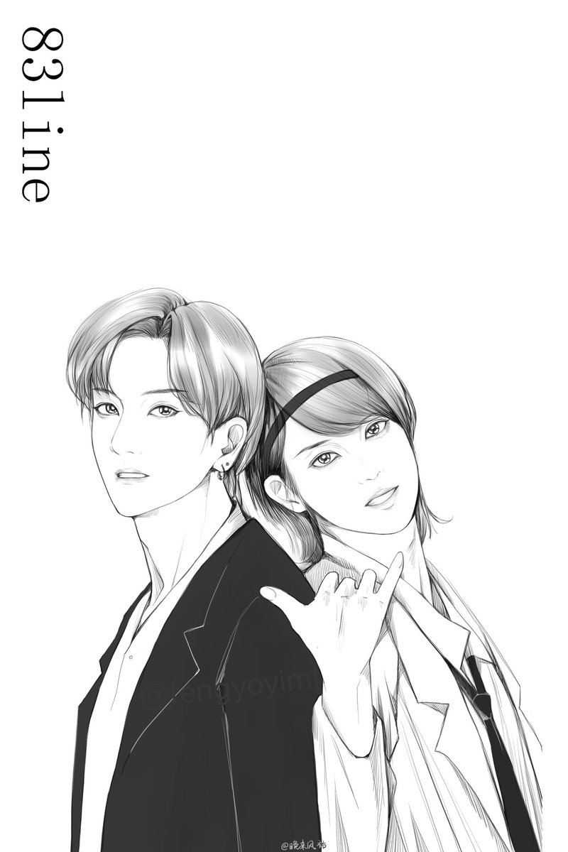 #SUPERJUNIOR #HEECHUL #LEETEUK #FANART
Suju男高83line