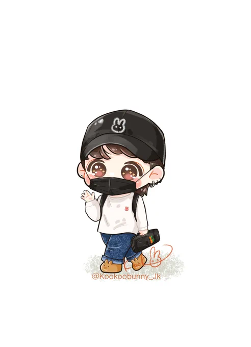 잘다녀와 꾸꾸🐰

#정국 #JUNGKOOK 
#JK #BTS #btsfanart 
@BTS_twt 