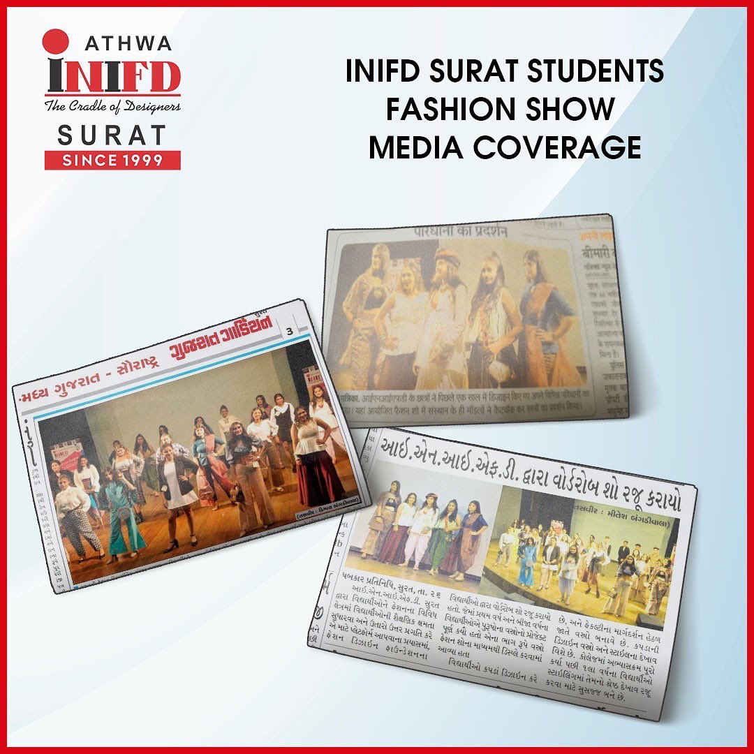 nifglobalsurat's tweet photo. #mediacoverage 
Wardrobe Show And Men’s Wear
.
.
.
.
#myinifd #mediacoverage #fashion #interiordesign #fashionshow #students #proud2bdesigner #inifdrocks #inifdathwasurat #india #suratcity https://t.co/fpZ4G6d4SP