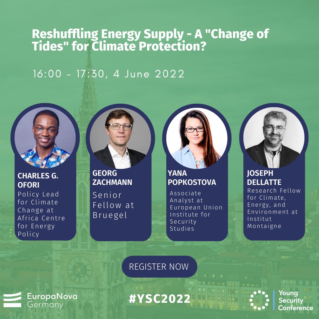 The Russian war against Ukraine has triggered a reconfiguration of the European post-Cold War order. But what does this change of tides mean for European energy & climate policy?

Join us at the #YSC22 to answer this question!

➡️ Register via @FNFreiheit: lnkd.in/daN5_gjf