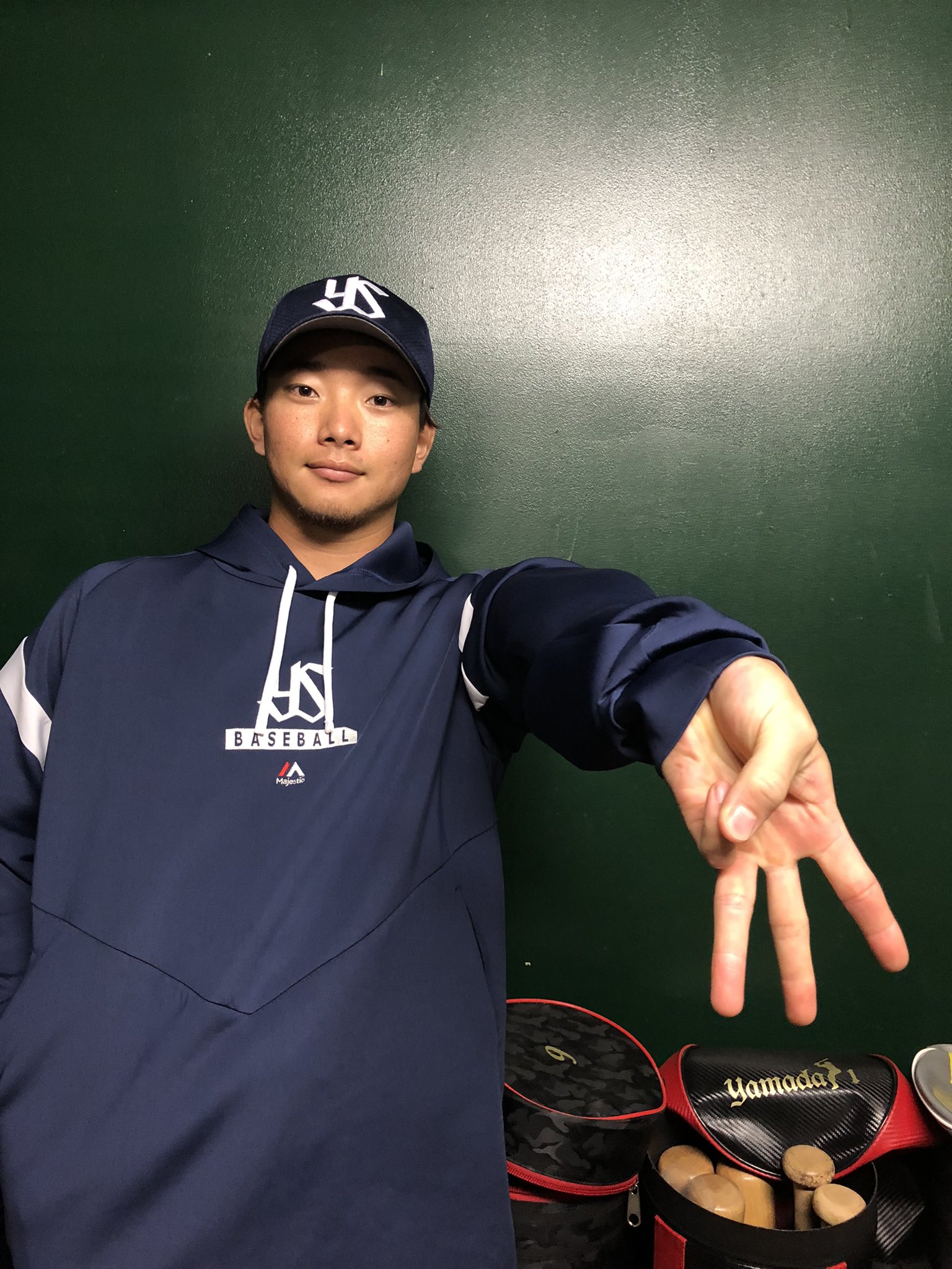 ヤクルトスワローズ　2022シーズン優勝記念ユニフォーム木澤尚文選手 木澤尚文投手】2025TOKYO燕パワーユニホーム 選手ビジュアル撮影