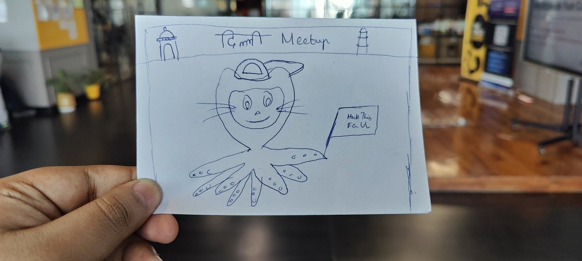 adityaoberai's tweet image. Literally my first #MyOctocat challenge ever! 😆

#HackThisFall #HTFDelhi @hackthisfall