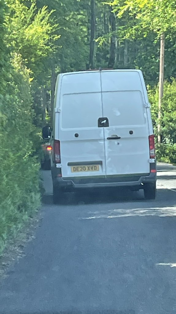 #howsyourdriving this delightful driver and van very nearly causing a crash today as they decided to turn across us on a t-junction as we were turning (our right of way). #nearaccident #twit <a href="/DPDgroup_news/">DPDgroup</a>