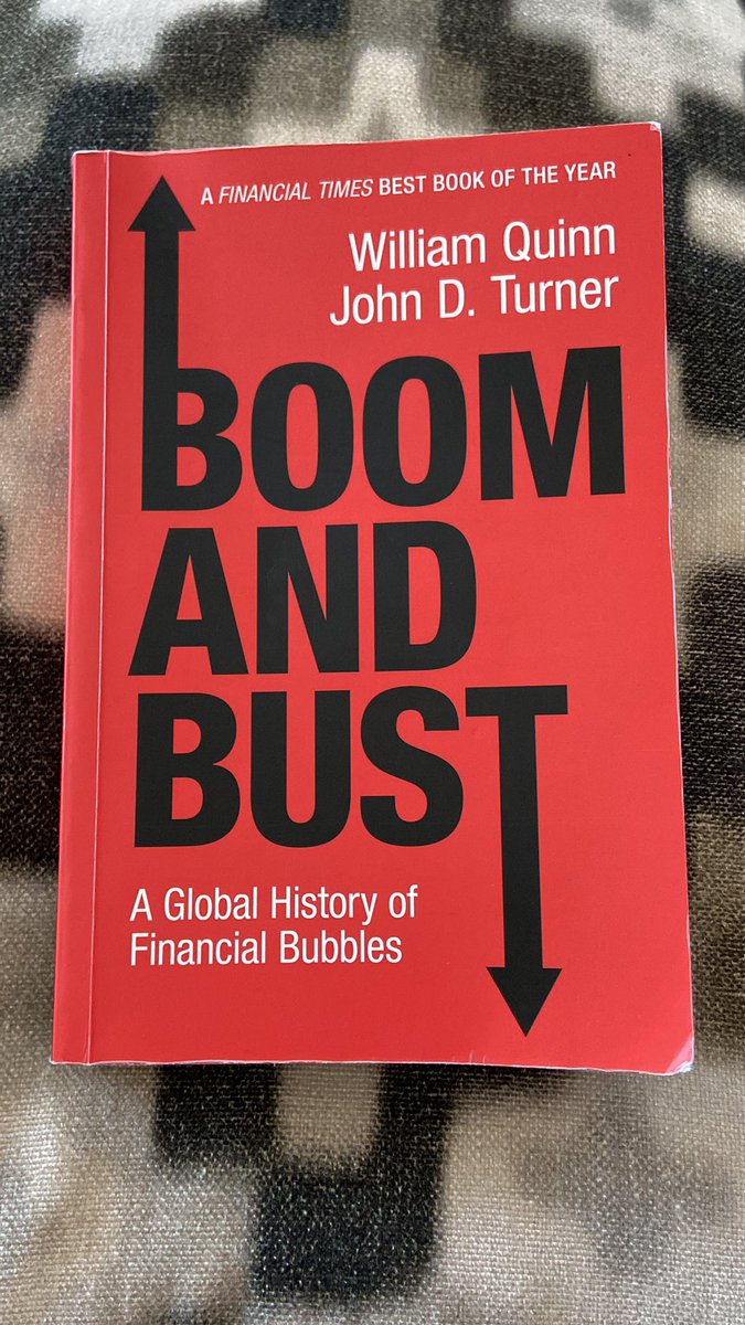 Great read. Very interesting to read about past bubbles and a framework to predict future bubbles.

@BoomBustBubbles - @wquinn05 & @ProfJohnTurner