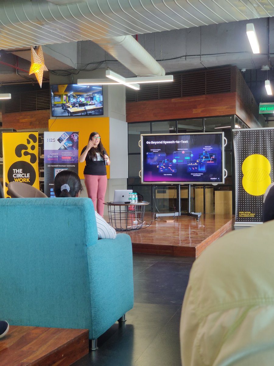 Aakriti Malla (@iaakritimalla) on Twitter photo I always have hard time learning about AI and how different things work.
But thank you <a href="/Akii_20/">Akanksha Bhasin</a> for building my interest in it through the #Buildwithsymble session.
<a href="/symbldotai/">Symbl.ai</a> <a href="/SymblDev/">๐ SymblDev ๐</a> I always have hard time learning about AI and how different things work.
But thank you <a href="/Akii_20/">Akanksha Bhasin</a> for building my interest in it through the #Buildwithsymble session.
<a href="/symbldotai/">Symbl.ai</a> <a href="/SymblDev/">๐ SymblDev ๐</a>