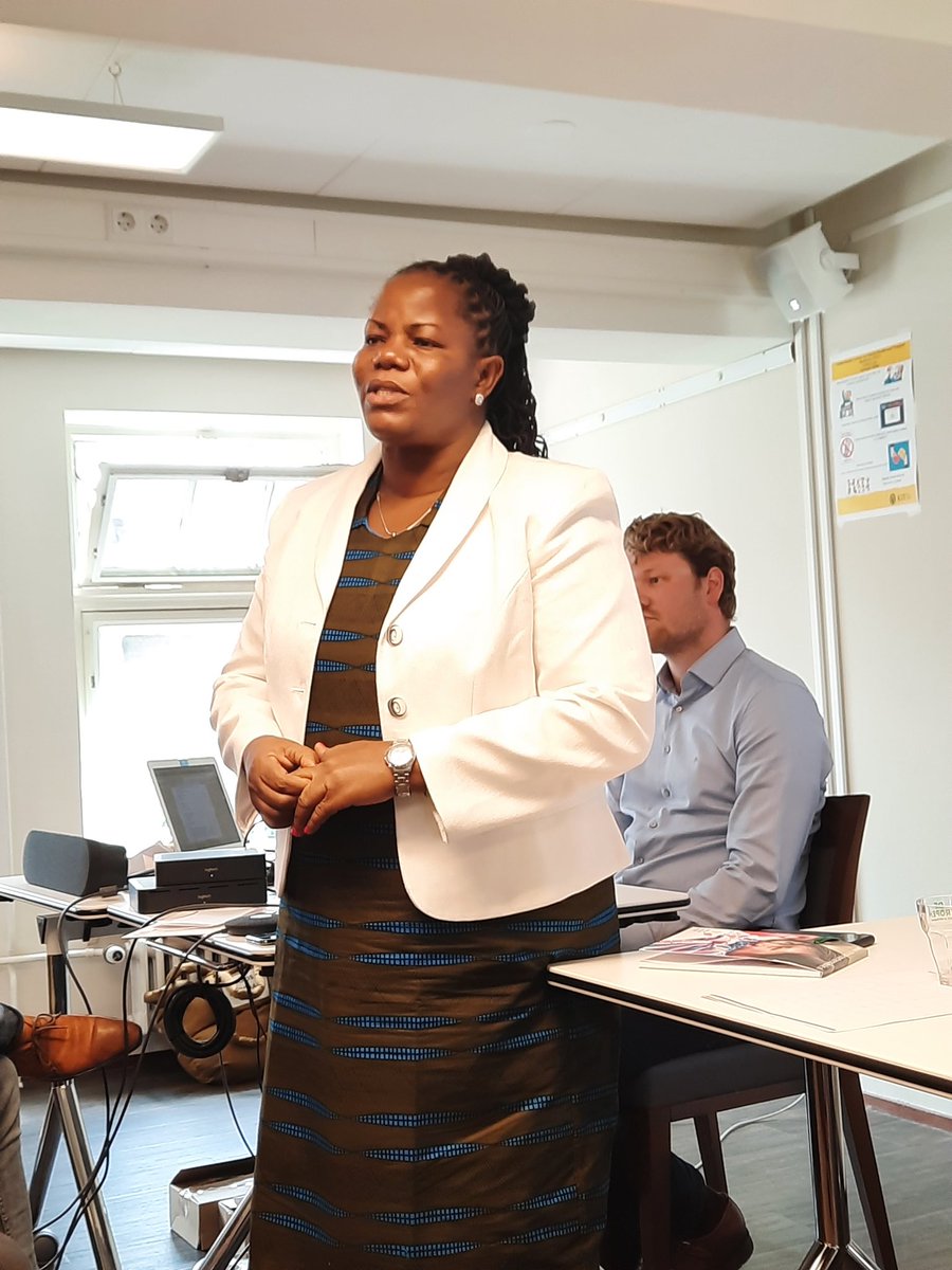 "The reason we work with religious actors: they have very high community trust. People believe in them" <a href="/Phyllis_Muema/">PHYLLISMUEMA</a> of <a href="/KECOSCE/">KECOSCE</a> speaking about her work in #Kenya during #Afrikadag 2022 #JISRA #Freedomofreligion