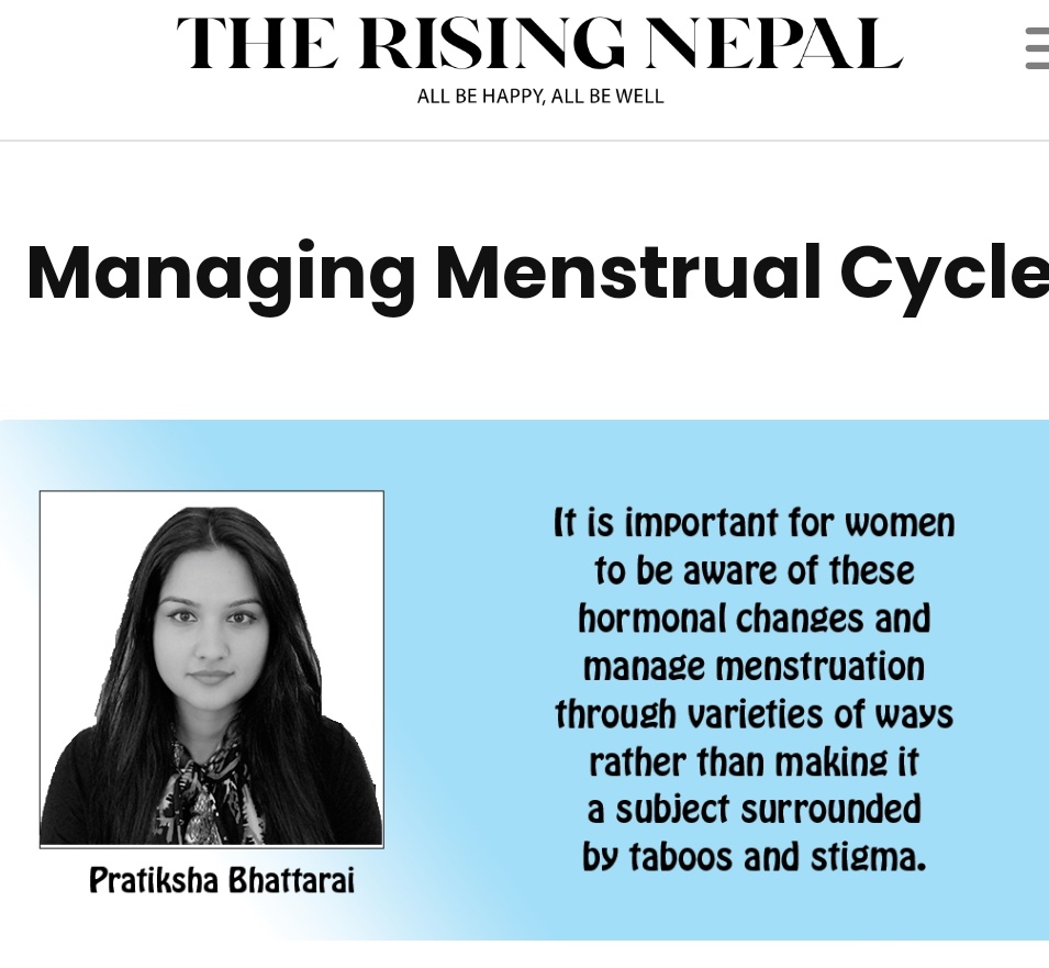 PratikshaBhatt3's tweet photo. Women go through physical, mental, emotional and social stress during her monthly cycle. CYCLE SYNCING can be a better remedy combating the hormonal fluctuations.
#MenstrualHygieneDay
https://t.co/qFD0d7yD01 https://t.co/3ijQxn8MG8