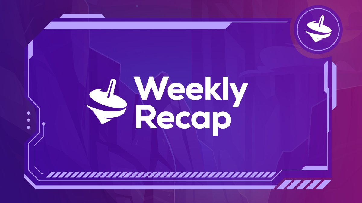 SpintopNetwork's tweet image. 24th Week! 🗓️ 

🔁#Spindex is faster than ever! 🌪
🏊‍♂️@PXPNFTsGame pools have been extended! 
🎥@PXPNFTsGame YouTube #AMA video released!
🎨Our launch video has been featured on Behance&apos;s Curated Gallery!
🤝New partnership announced with @Goldefy_