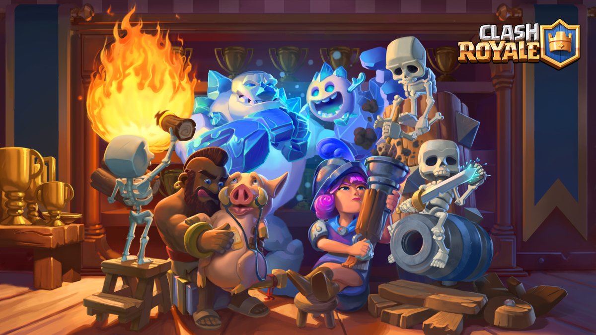 Clash Royale tweet media