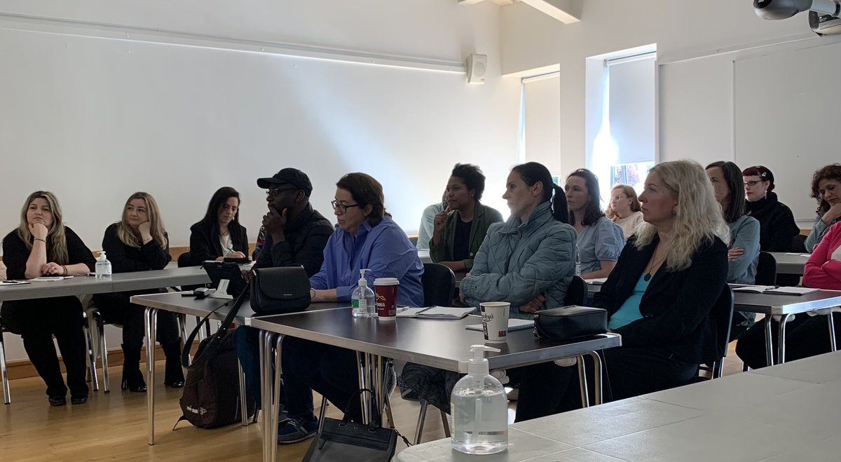 Kicking off our Bridging Programme this beautiful ☀️sunny morning in <a href="/DrumcondraESC/">Drumcondra Education Support Centre</a> with a presentation from <a href="/Director_DrumEC/">Director</a> Therese Gamble on the role of <a href="/ESCItweets/">ESCI</a> Education Support Centers and establishing communities of practice #networking #communitiesofpractice