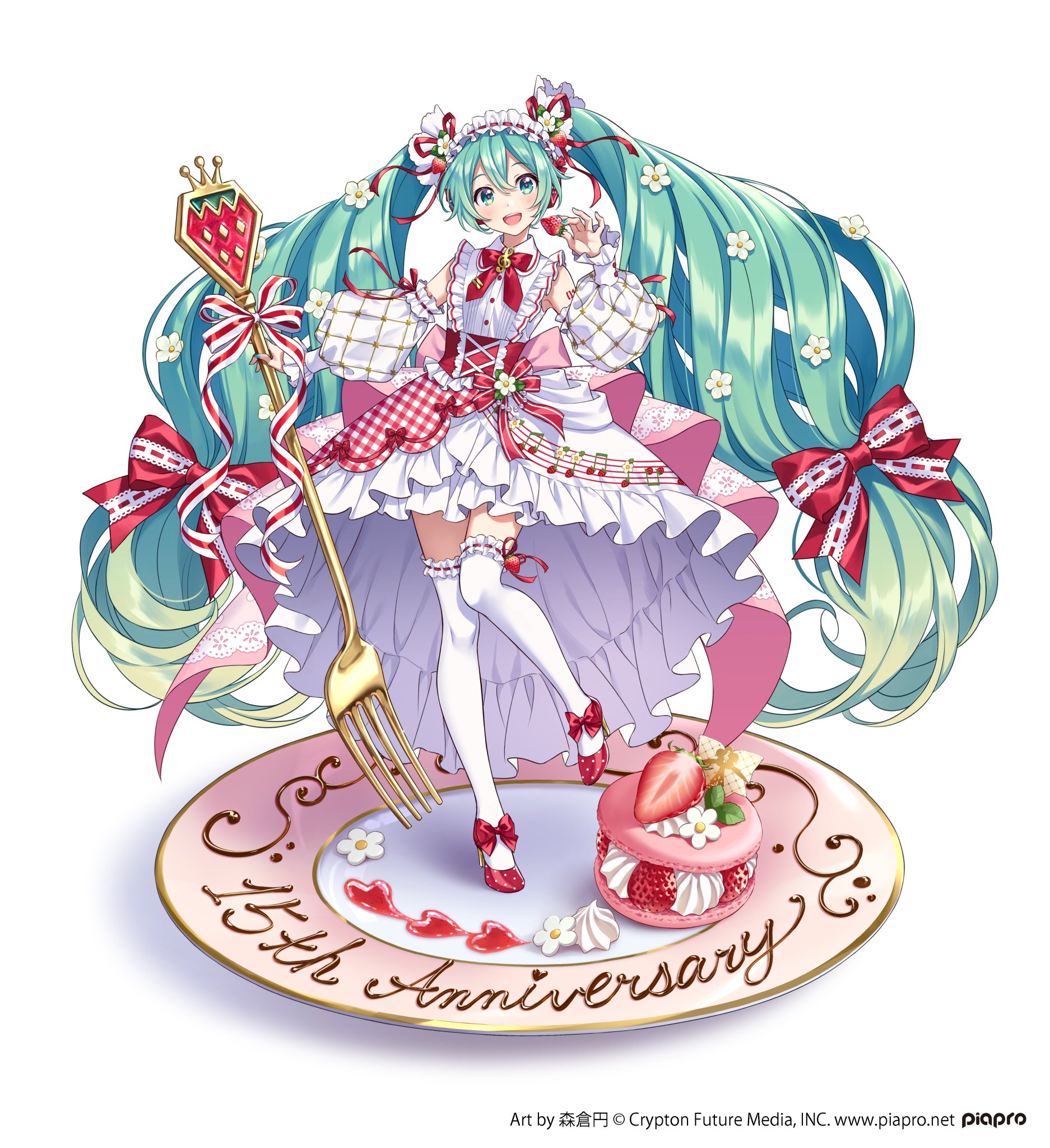 初音ミク 複製原画「もみじ苑」森倉円 - 美術品 初音ミク 複製原画「もみじ苑」森倉円 - 美術品