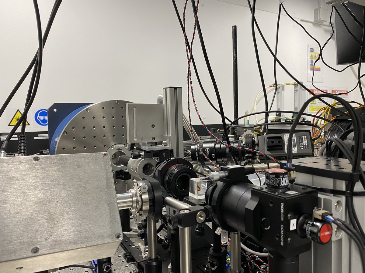 EXTREMAG1's tweet photo. It has been an exciting week in EXTREMAG testing the 5 Tesla superconducting magnet for use with our all-optical pump-probe laser beam scanning microscope. Looking forward to low temperature, high field, and high resolution imaging of magnetic materials on ultrafast timescales! https://t.co/iGxDy2AgWj