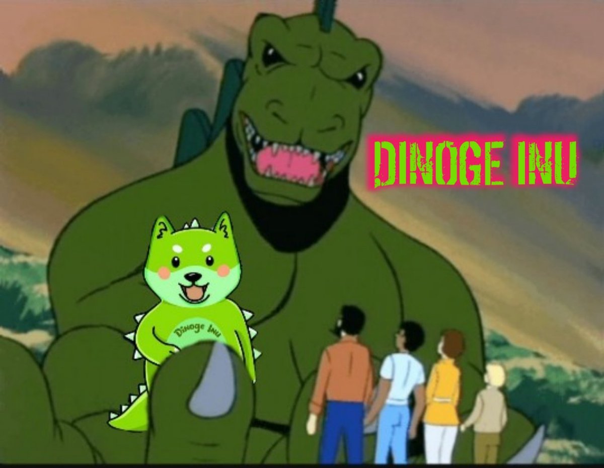 Godzilla presents to you "Dinoge Inu"

Low MC Gem 💎
1 B Total supply 💎
7% transaction tax split into
6% marketing and 1% LP💎

Do your own research 💯

Don't blink on this little Godzilla 🦖

#Memes #Memesdaily #cryptocurrency #Crypto #NFTs #NFTCommunity $kishu #BSC #BSCGems
