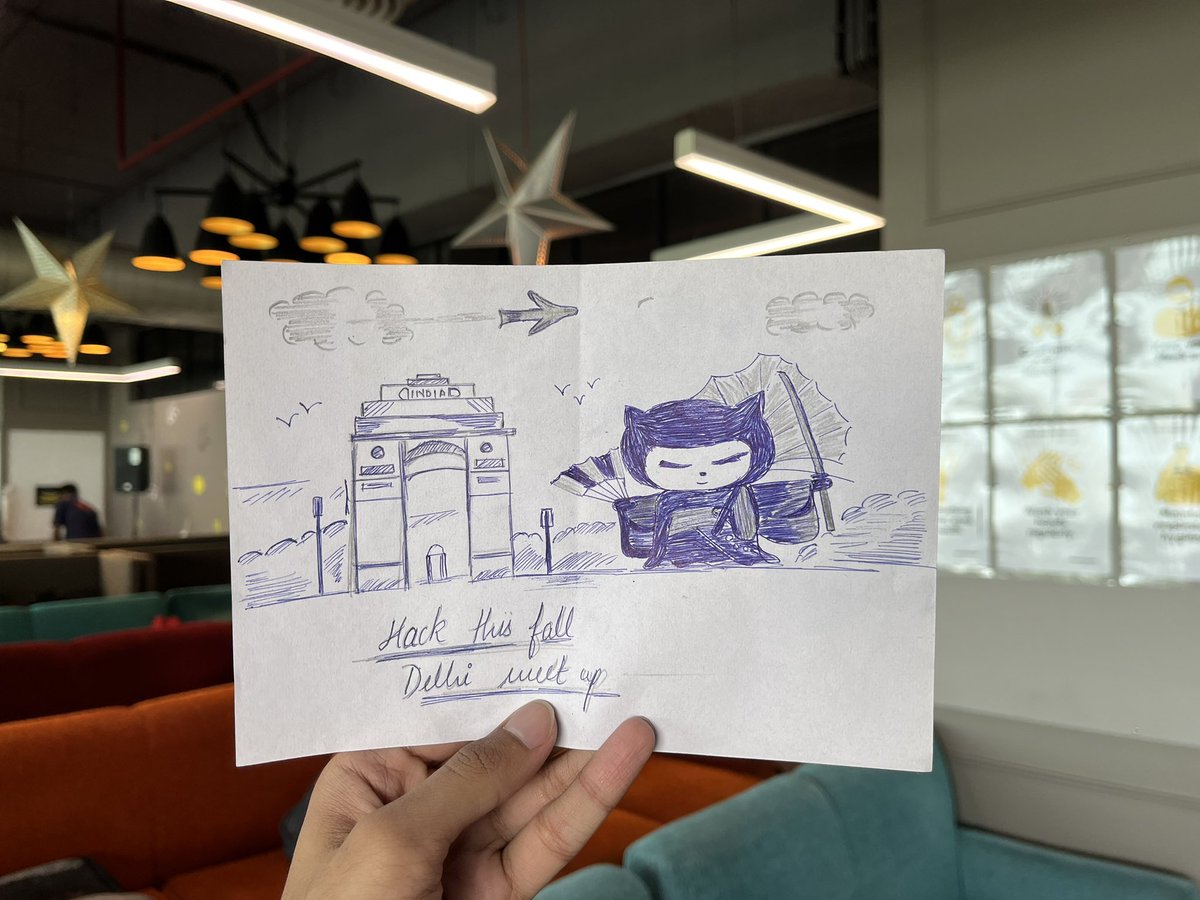 sksuryan_'s tweet image. my octocat ✨

 #HackThisFall #HTFDelhi #MyOctocat