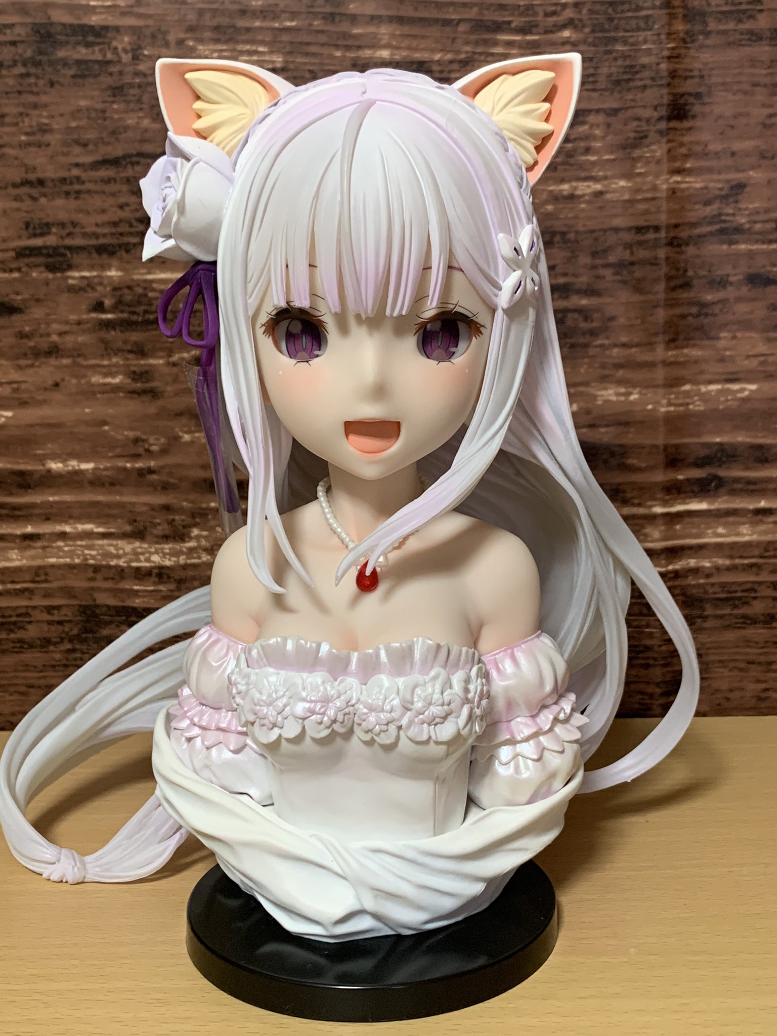 リゼロ一番くじA賞エミリアラストワン賞ラムフィギュア