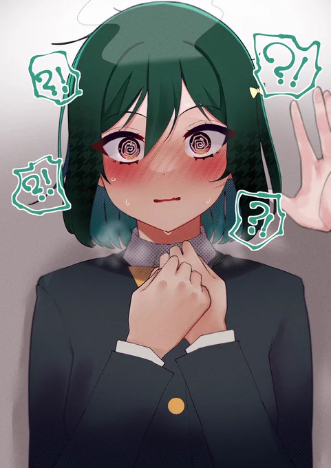 三船栞子ちゃんに突然壁ドンしてみた

#lovelive 
#虹ヶ咲 