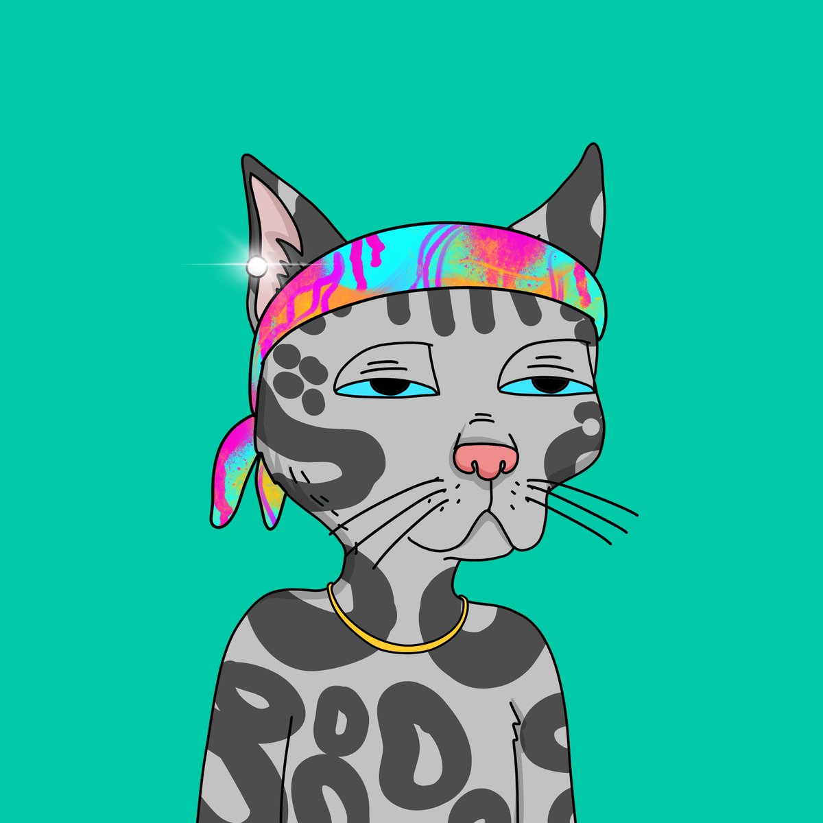 wisejackk's tweet image. Have a nice Caturday Gang 😼 @GutterCatGang #GangGang