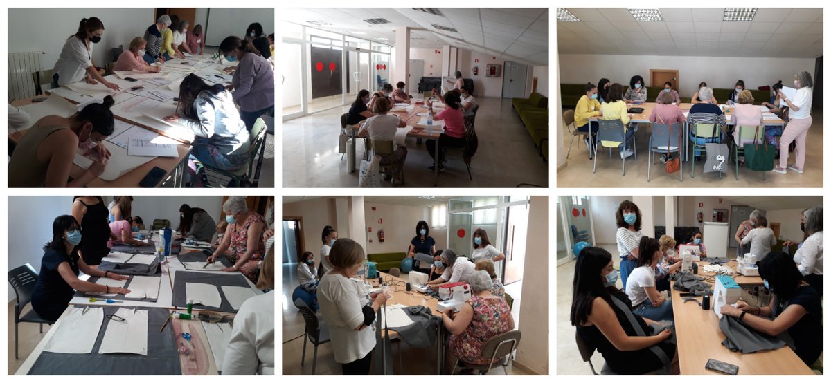 👁️‍🗨️El proyecto #EntreCosturas en #MÁLAGA sigue‼️Yunquera 🏫nos ha acogido y hemos llevado a cabo los talleres formativos, donde la teoría 📚y la práctica 🪡 se ha podido compaginar, obteniendo excelentes resultados 🧵

#GRACIAS a <a href="/lanoria_mlg/">La Noria</a> e <a href="/isabelreinachic/">Isabel Reina</a> 💜.

#esMÁS