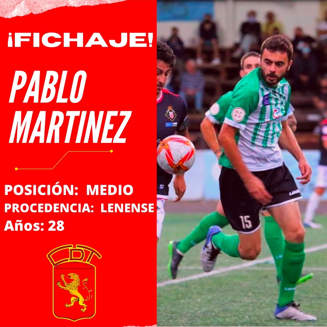 Pablin regresa al C.D. Tineo.

Pablo Martinez, "Pablin", como todos le conocemos, es la primera incorporación del C.D. Tineo para la próxima temporada, quien milito la anterior temporada en la S.D. Lenense de Tercera División.
#AupaTineo 🤍❤️
