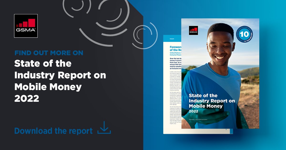 #MobileMoney grew from a nascent offering in a few countries to a global financial service connecting hundreds of millions to formal financial services in the past decade. 

Read our 10th State of the Industry Report to learn more: bit.ly/3qP0pIR

#SOTIR22