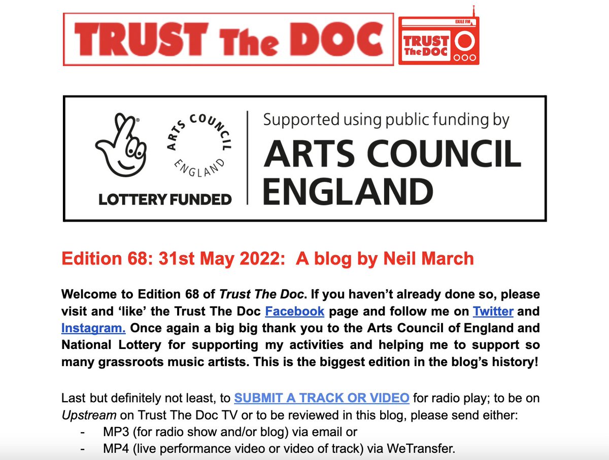 Neil March (Trust The Doc Media/ICMP) tweet media