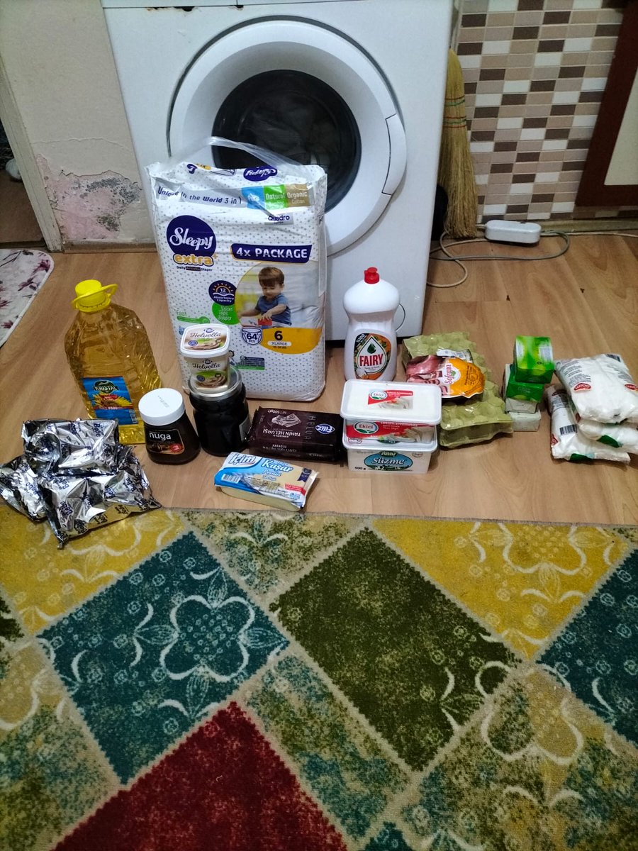 İhtiyaç sahibi ailelerimizin ihtiyaçları giderildi. Rabbim Yardımcı olan herkesten binlerce kez razı olsun.