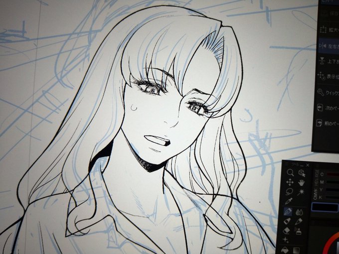 新キャラ熟女。ちゃんとガチレズフェムタチっぽく描けた…かな? 