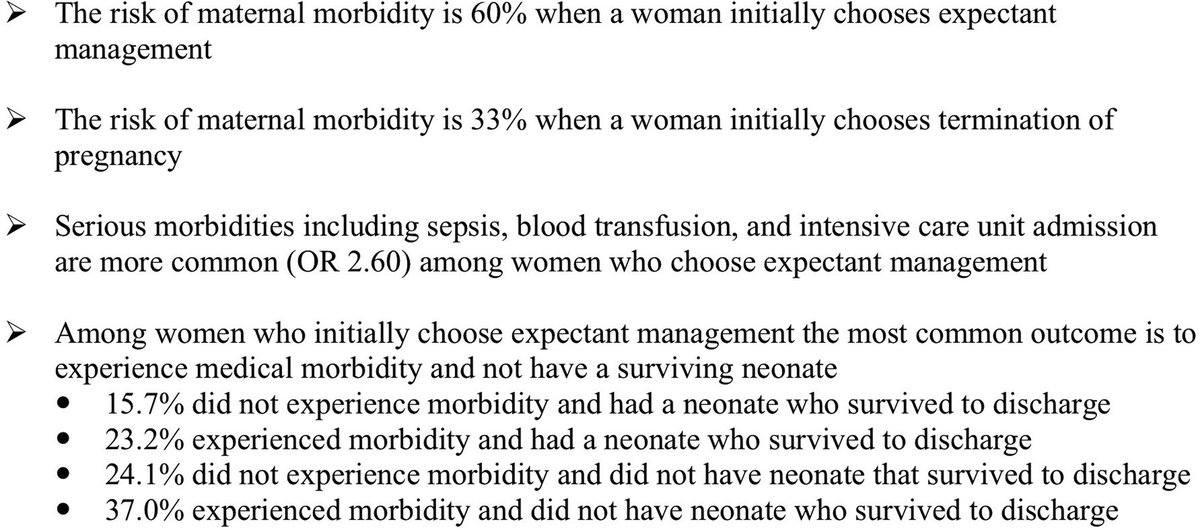 Maternal morbidity after preterm premature rupture of membranes at <24 weeks’ gestation ow.ly/l8Cb50IQIET