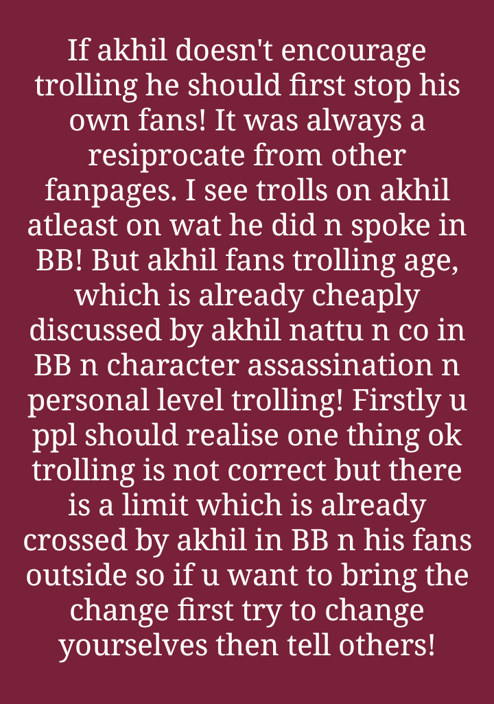 Reenashines7's tweet photo. Pakkodiki neethi cheppe mundu manam n manavalku marali first!
Be the change then try to bring the change!
Sry intha matured statement akhil fans daggara expect cheyatam chala pedda neram!😌
#BinduMadhavi #biggbossnonstop https://t.co/DJ90LT1GSc