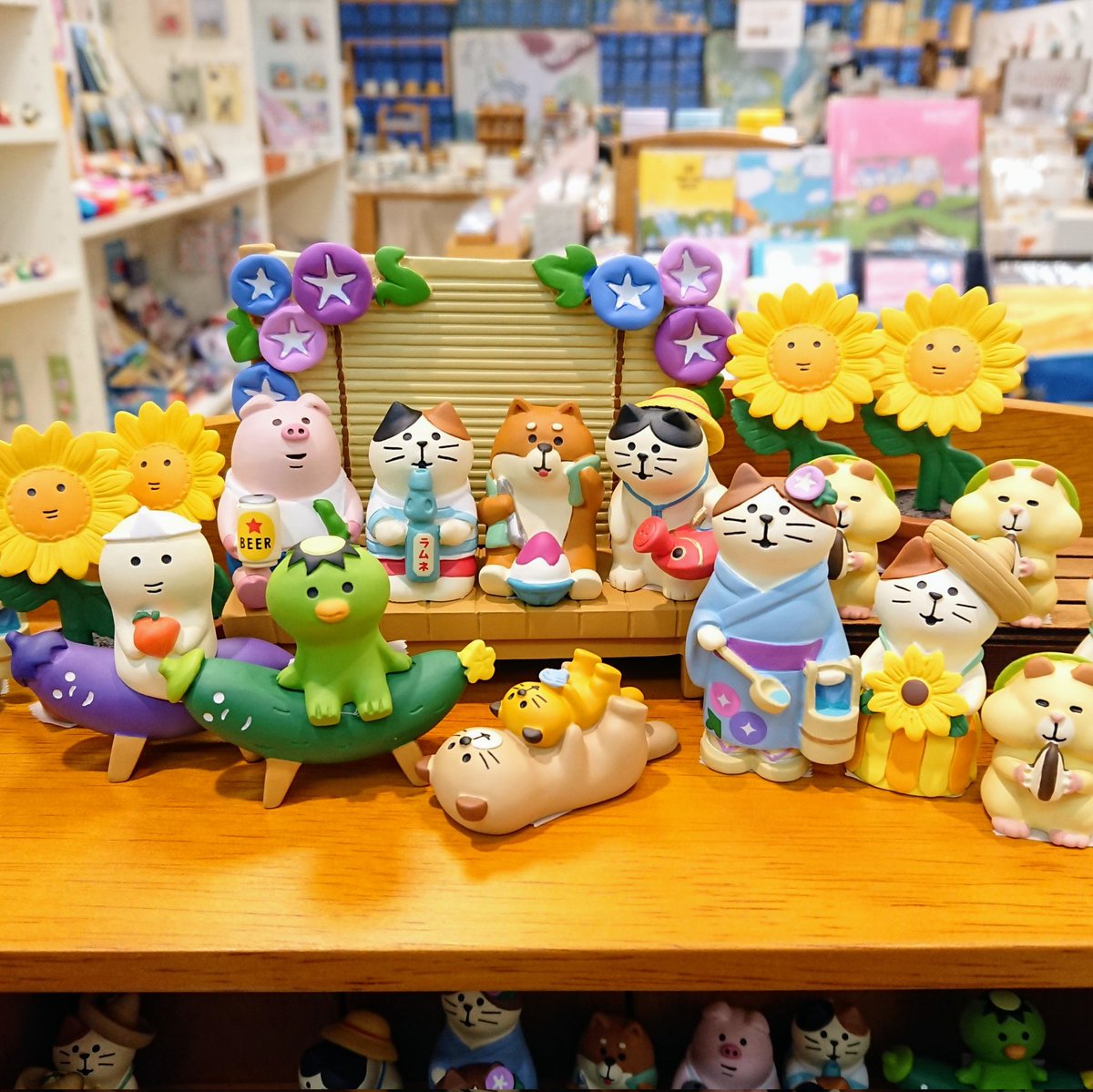 concombre なつやすみの庭」入荷しました? 水遊びや涼味を楽しんだり 