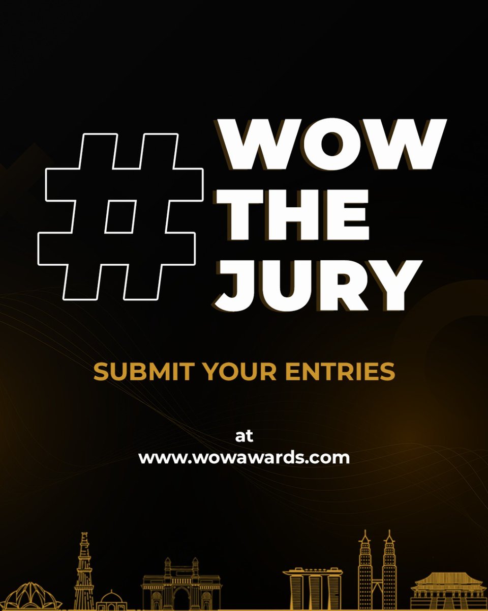 Introducing #TheWOWJuryPanel for Group A Experiential Marketing Awards
.
.
👉Submit your entries today!
.
👉asia.wowawards.com
.