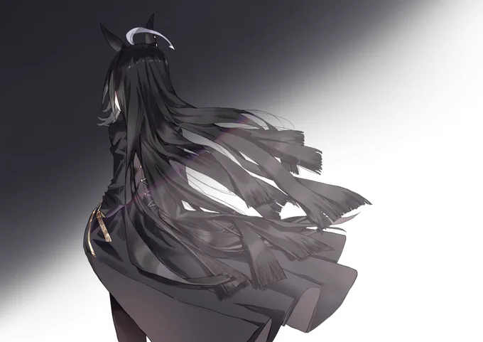 後ろ姿
 #ウマ娘 
