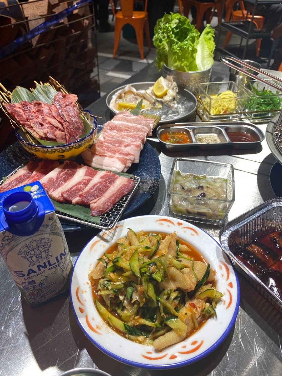 Limin229's tweet photo. Korean barbecue dishes https://t.co/CdoWCIIc6v