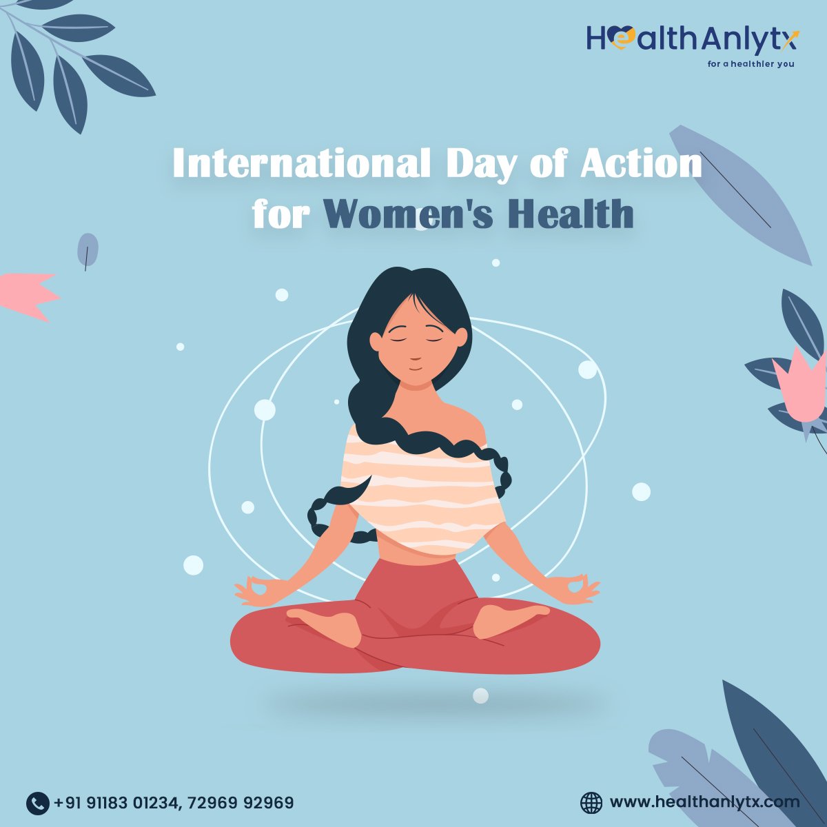 HealthAnlytx's tweet photo. Physical &amp; mental wellness aren’t just a solitary standout amongst the most essential keys to a healthy body, it is the premise of dynamic and inventive scholarly movement. Despite everything, you have to develop and thus keep yourself healthy. #internationalwomenshealthday https://t.co/mxKDxz2DTL