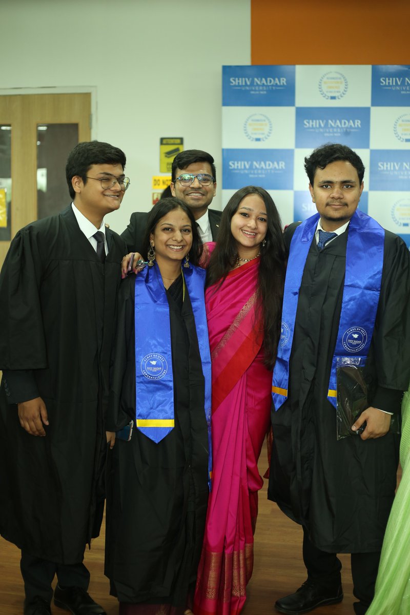 ShivNadarUniv's tweet photo. A sneak peek of some #backstage action! 
 
Today, at our 8th #Convocation, a total of 474 degrees will be awarded to students who have successfully completed their UG, PG and Ph.D. programs in the 2021-22 Academic Session.

#SNUConvocation #Convocation2022 https://t.co/V7LEMQ3WSb