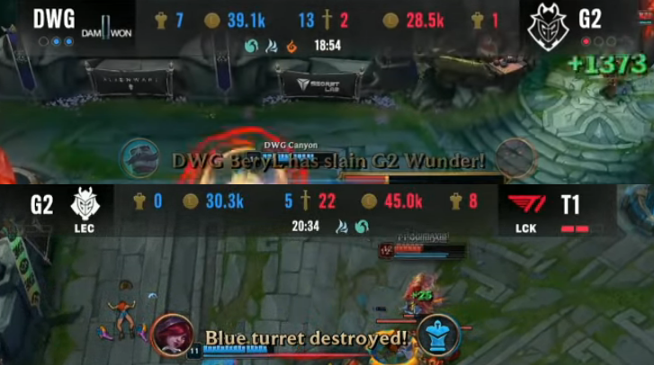 _Hakua002's tweet photo. @lolesports @T1LoL @G2esports the Damwon special https://t.co/rLDkeRC6Qp