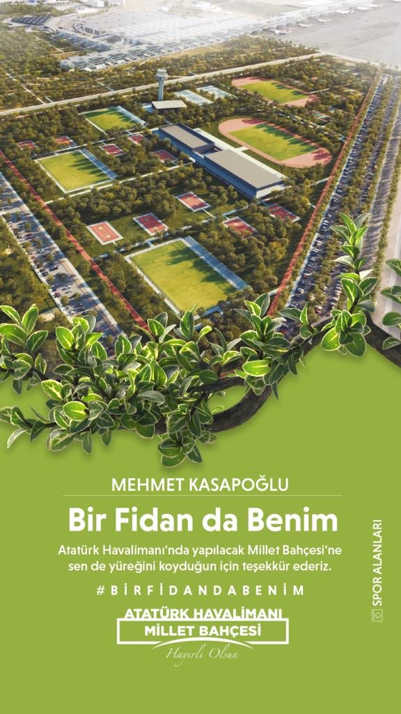 Herkesi tarihi bir güne ortak olmaya, #BirFidandaBenim demeye davet ediyorum. 

📎 birfidandabenim.com