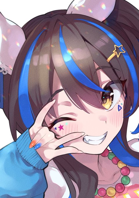 このお顔可愛く描けた 