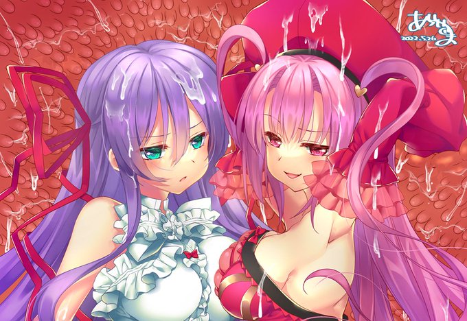 Skebで描かせてもらったデモンベインのアルとアナザー(一部のみ公開)
すごく久しぶりにデモベ描いたー!!!
私の初ロリババア落ちはアルアジフですね!!!
あと九郎との体格差萌えもココからだなぁ 