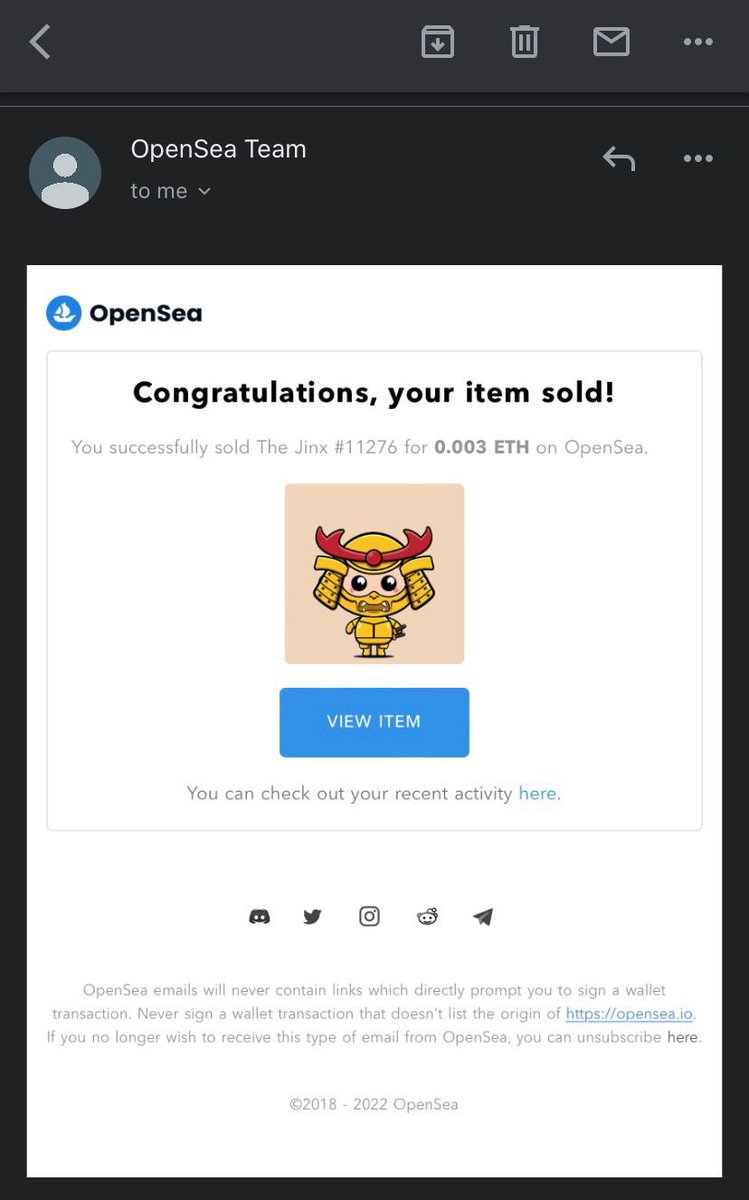 TheJinxNFT's tweet photo. SOLD!! SOLD!! SOLD 😃😃😃😃 
#11283 # 11297 #11302 #11276 are sold. Thank you for you guys for supporting to move forward. 

Floor price: 0.003 ETH

#nfts #nft #nftart #nftcommunity #nftcollector #nftartist #crypto #digitalart #cryptoart #art #ethereum #opensea #nftcollectors https://t.co/jvqpqAeRI2