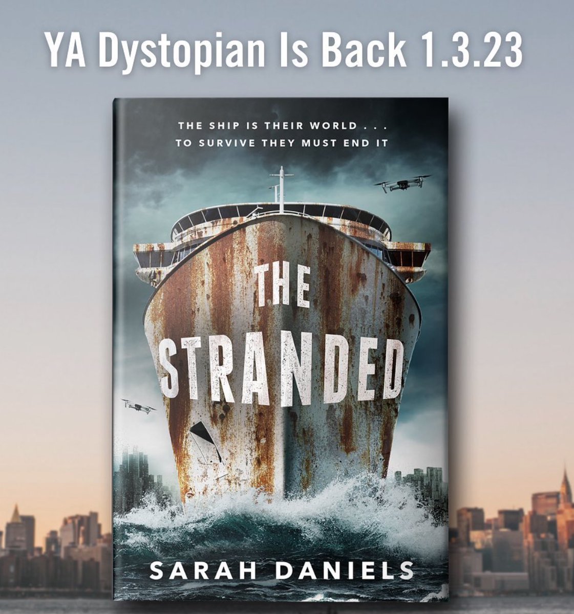 The US version of #TheStranded has a cover and it's breathtaking! And there's just two days left to enter the cover reveal giveaway on instagram (link in comments) #amreadingYA #amreadingYAdystopian
