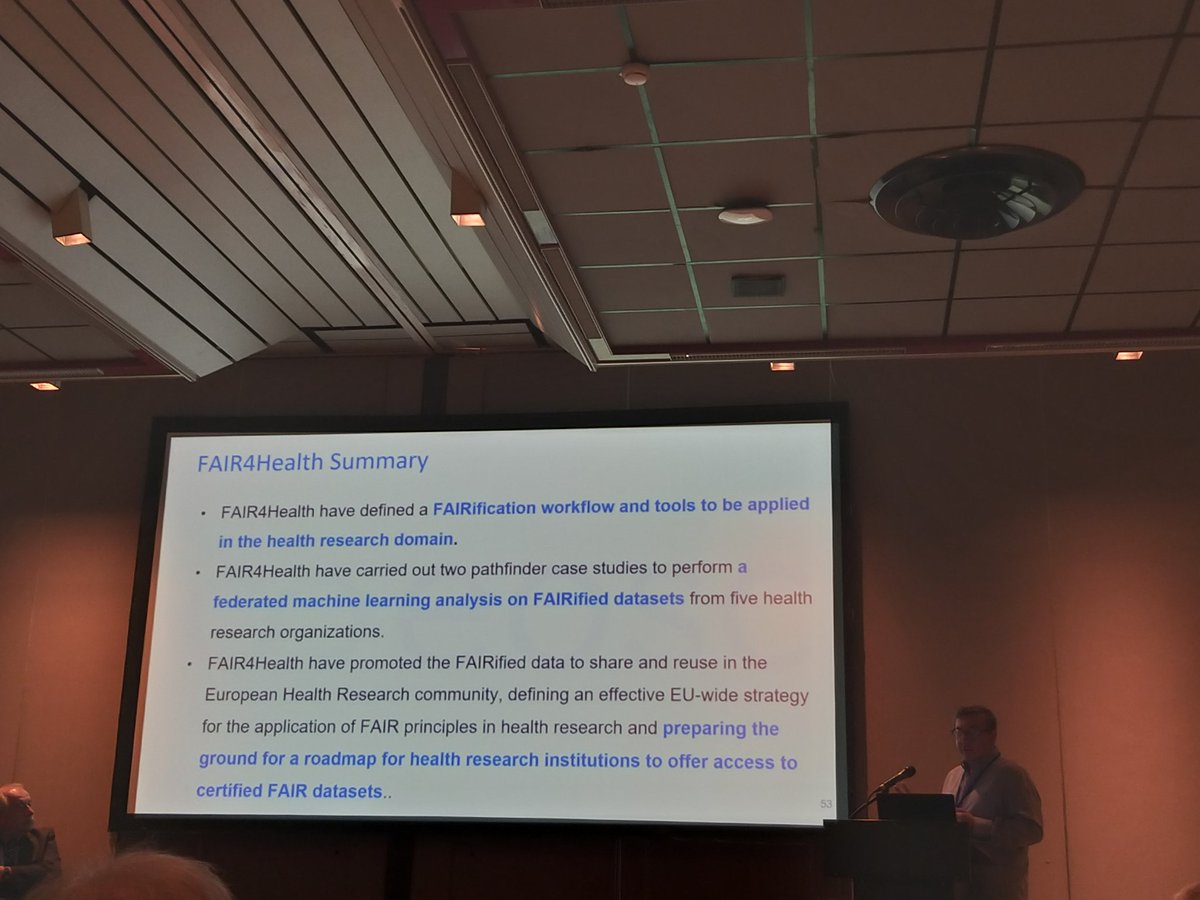 Substantial contributions of the FAIR4Health project. Now #efmi has a new WG on #FAIR data & #metadata . Follow their activities & engage! #MIE2022 @tehdas @PHIRI4EU